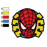 SpiderMan Embroidery Design